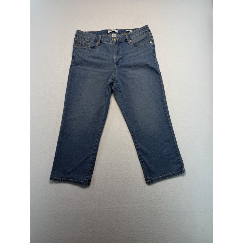 Nine west Women’s 10 Christie capri Cotton Blend Jeans Casual Travel Streetwear